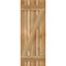 Ekena Millwork Spaced Board-n-Batten Shutters w/Z-Bar, Rough Sawn Western Red Cedar, 17 1/8W x 45H, PR RBS06Z17X045RWR - alternate 5